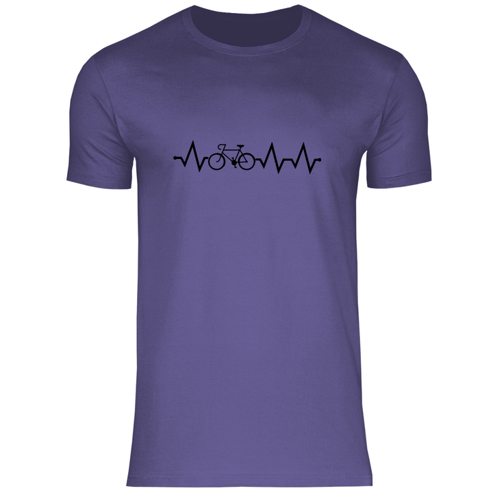 Fahrrad EKG - Herren T - Shirt - Textilzauber