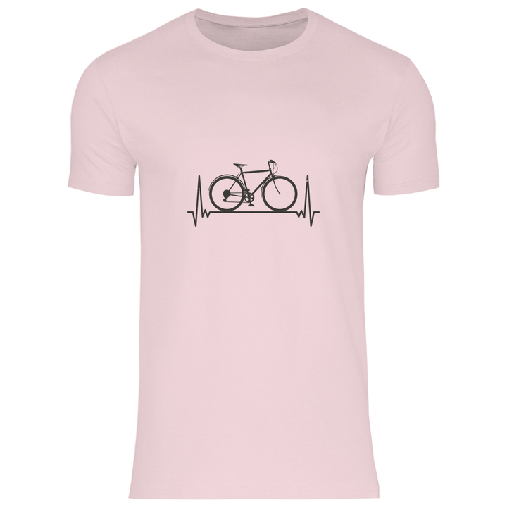 Fahrrad - Herzschlag - Herren T - Shirt - Textilzauber