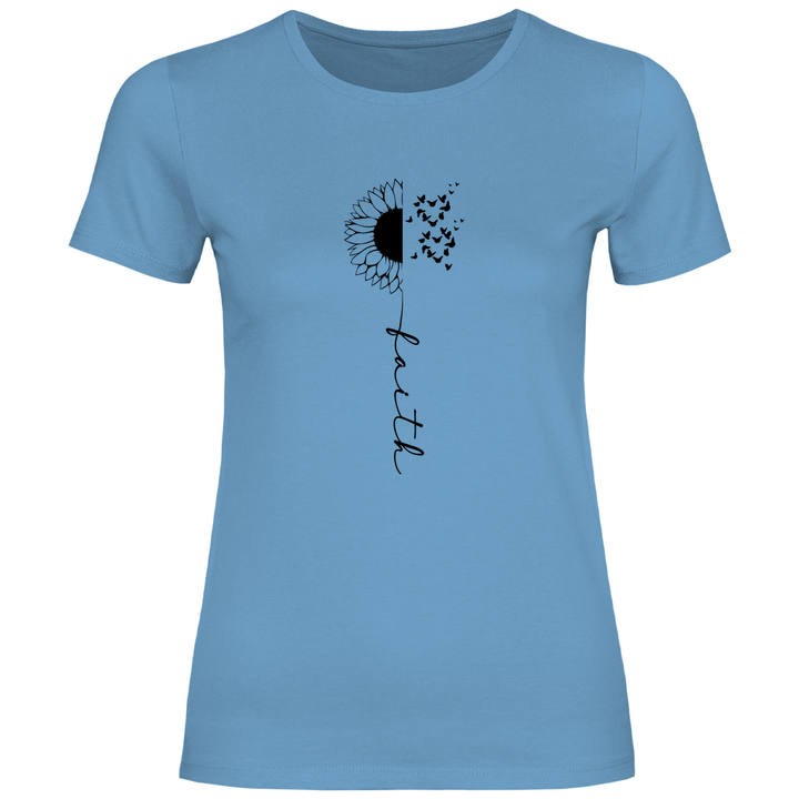 Faith Sonnenblume - Damen T - Shirt - Textilzauber