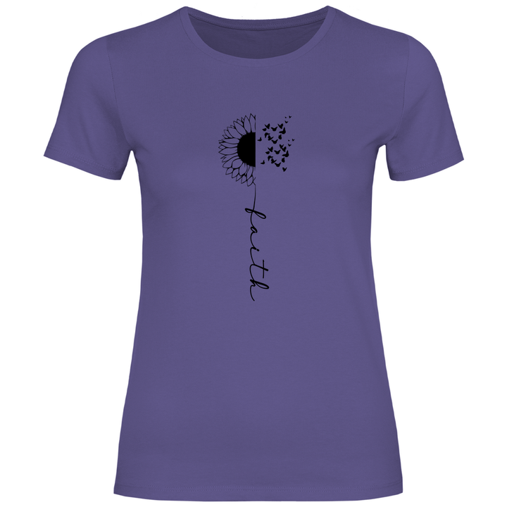 Faith Sonnenblume - Damen T - Shirt - Textilzauber