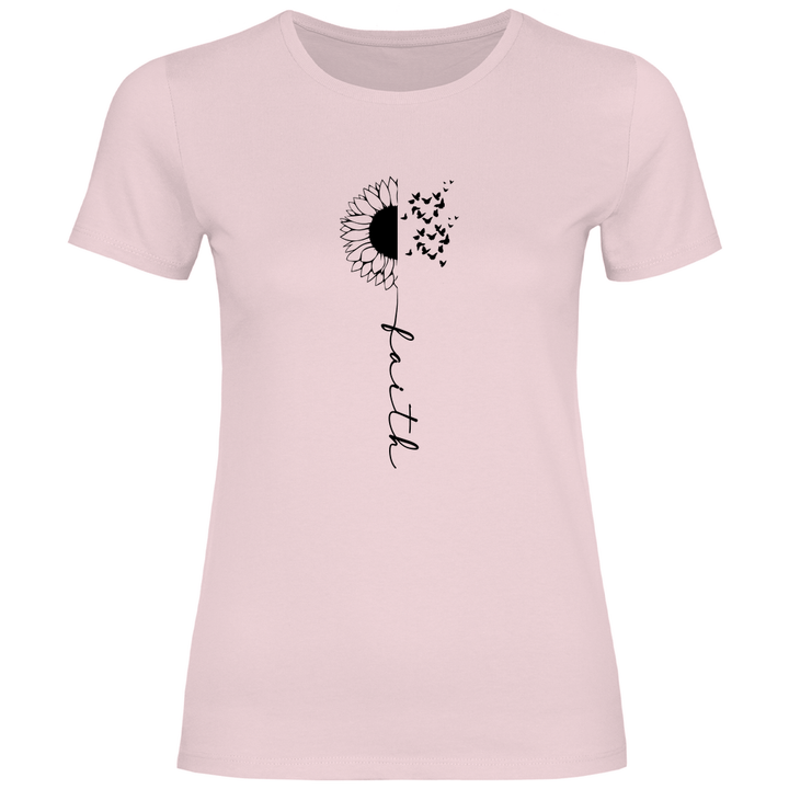 Faith Sonnenblume - Damen T - Shirt - Textilzauber