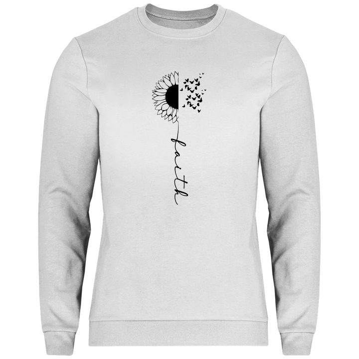 Faith Sonnenblume - Herren Sweatshirt - Textilzauber