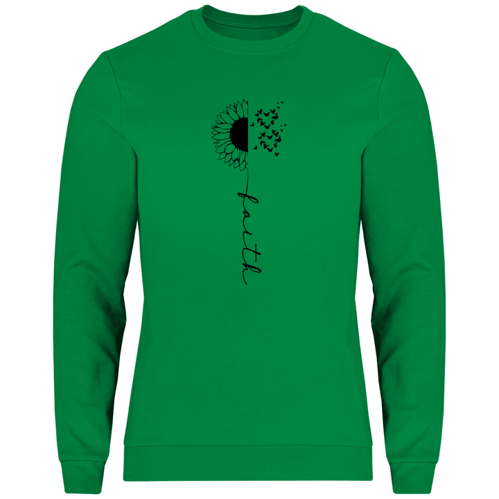 Faith Sonnenblume - Herren Sweatshirt - Textilzauber