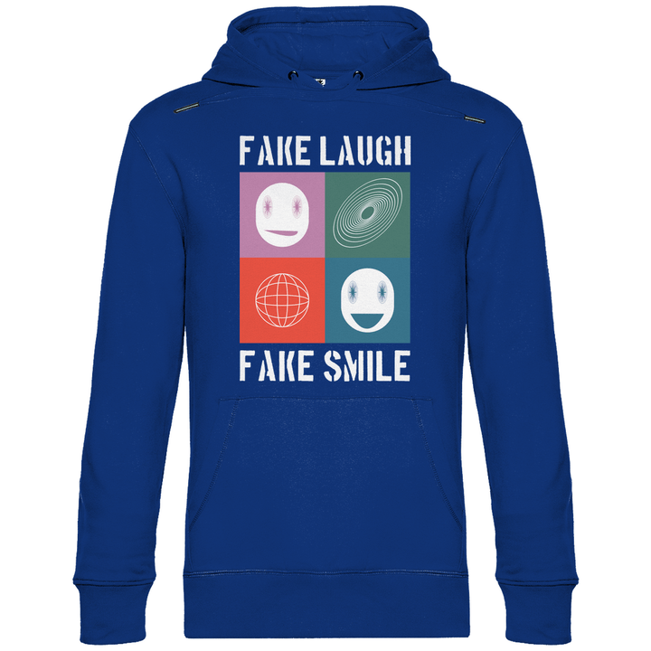 Fake Laugh Fake Smile - Herren Hoodie - Textilzauber