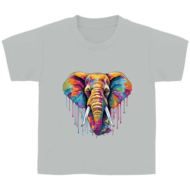 Farbenelefant - Kinder T - Shirt - Textilzauber