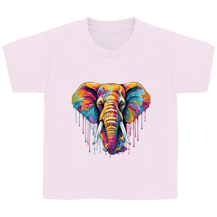 Farbenelefant - Kinder T - Shirt - Textilzauber