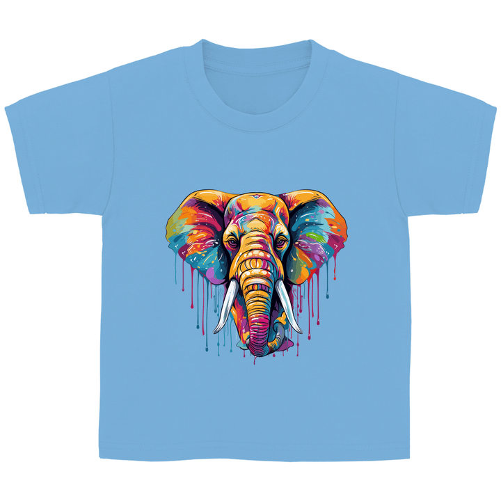 Farbenelefant - Kinder T - Shirt - Textilzauber