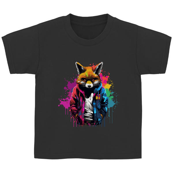 Farbenfuchs - Kinder T - Shirt - Textilzauber