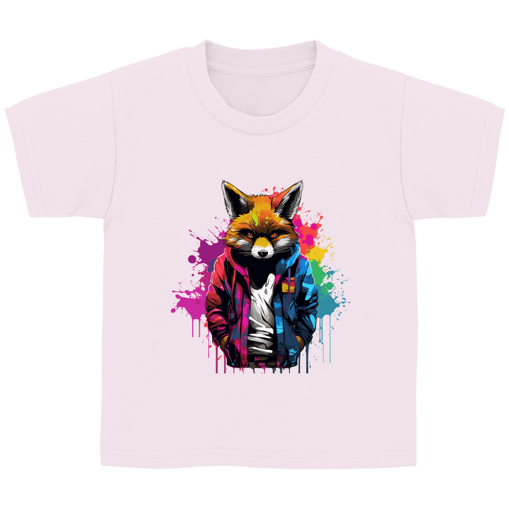 Farbenfuchs - Kinder T - Shirt - Textilzauber