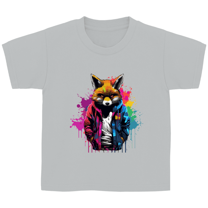 Farbenfuchs - Kinder T - Shirt - Textilzauber
