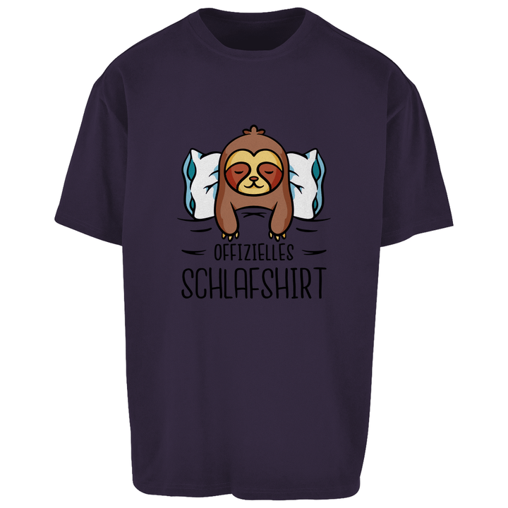 Faultier 2 Oversize Schlafshirt