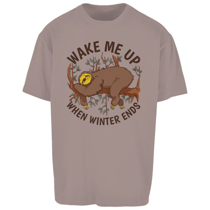 Faultier 3 Oversize Schlafshirt