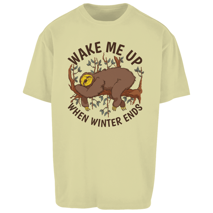 Faultier 3 Oversize Schlafshirt
