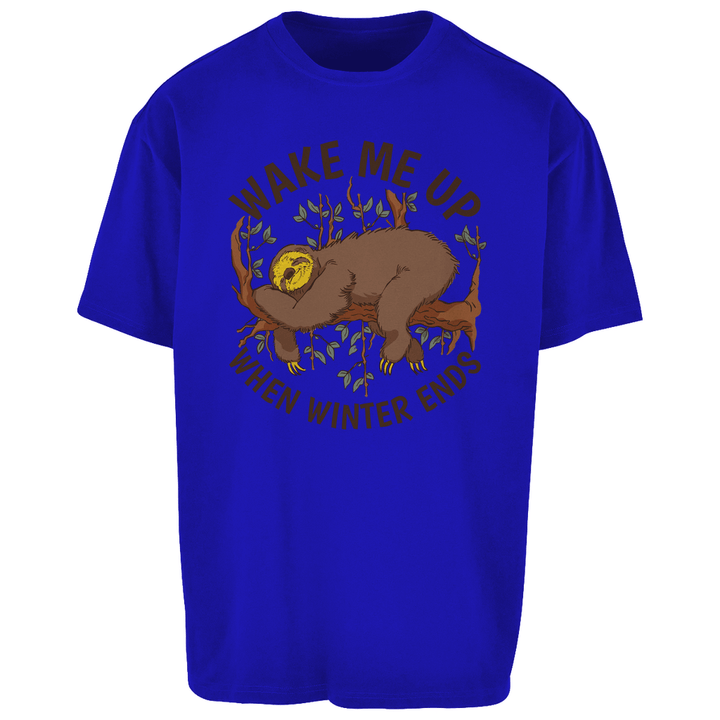 Faultier 3 Oversize Schlafshirt