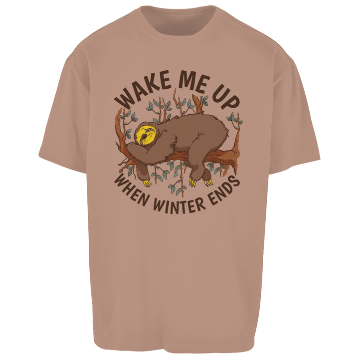 Faultier 3 Oversize Schlafshirt