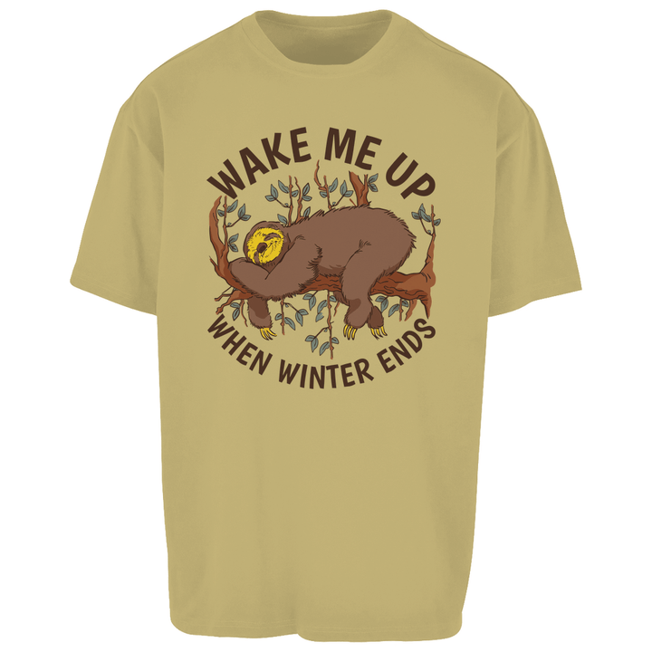 Faultier 3 Oversize Schlafshirt