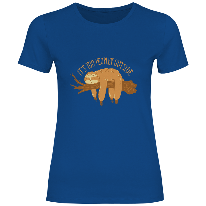 Faultier Antisocial - Damen T - Shirt - Textilzauber