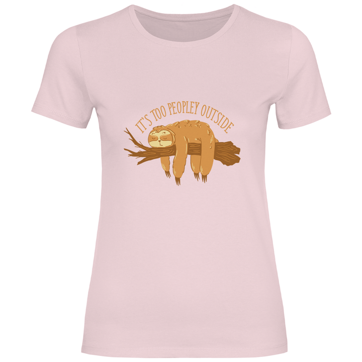Faultier Antisocial - Damen T - Shirt - Textilzauber