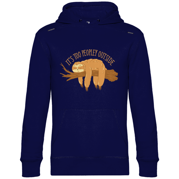 Faultier Antisocial - Herren Hoodie - Textilzauber