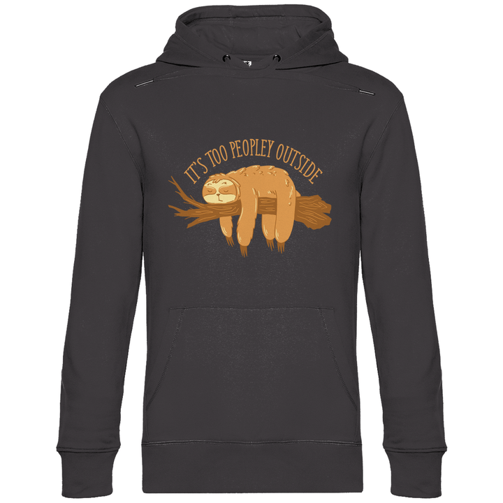 Faultier Antisocial - Herren Hoodie - Textilzauber