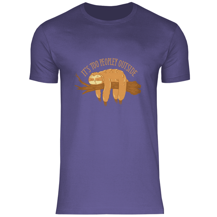 Faultier Antisocial - Herren T - Shirt - Textilzauber