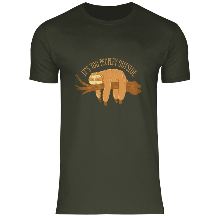 Faultier Antisocial - Herren T - Shirt - Textilzauber