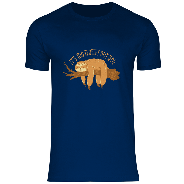 Faultier Antisocial - Herren T - Shirt - Textilzauber