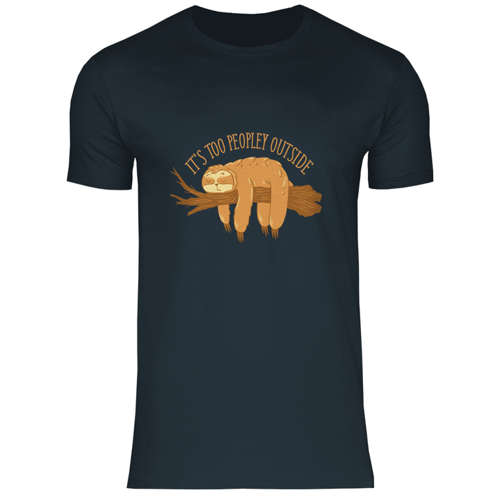 Faultier Antisocial - Herren T - Shirt - Textilzauber
