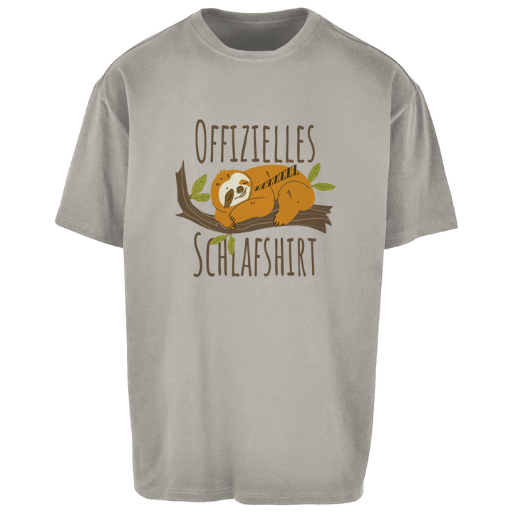 Faultier-Faulenzer - Oversize Schlafshirt