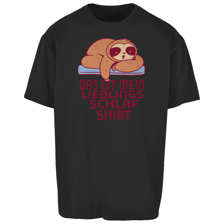 Faultier Oversize Schlafshirt