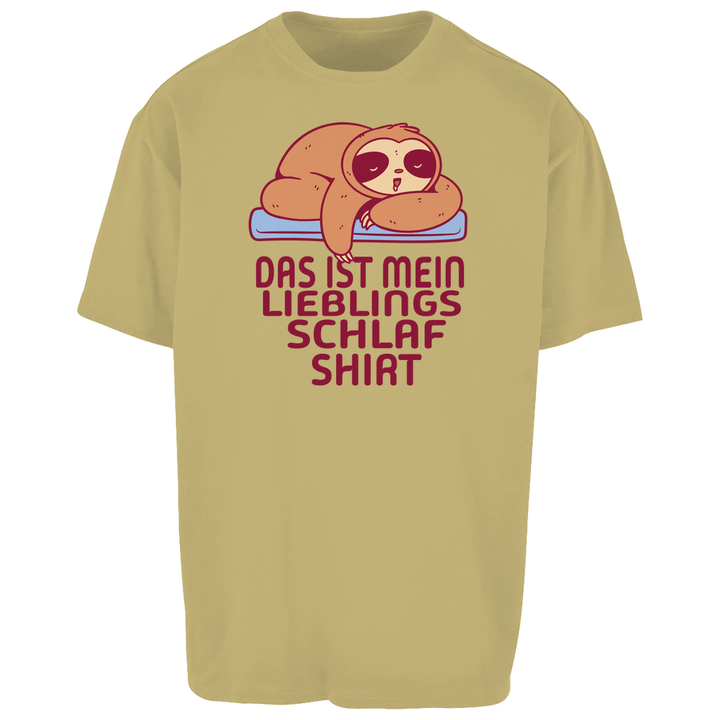 Faultier Oversize Schlafshirt