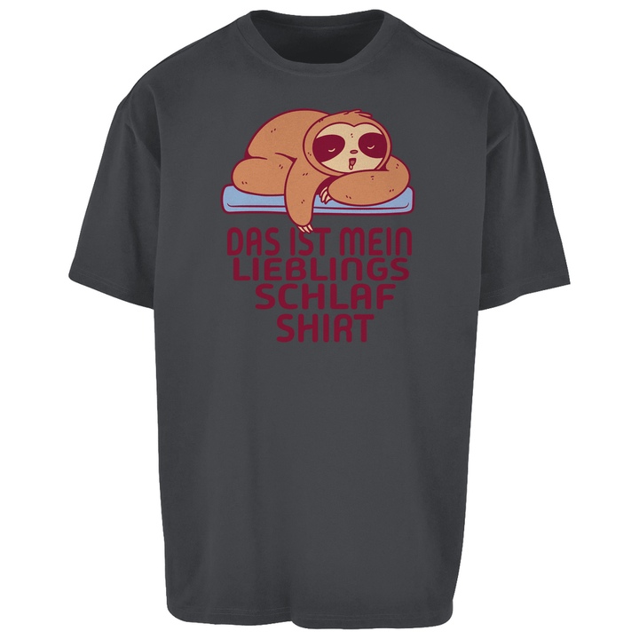 Faultier Oversize Schlafshirt