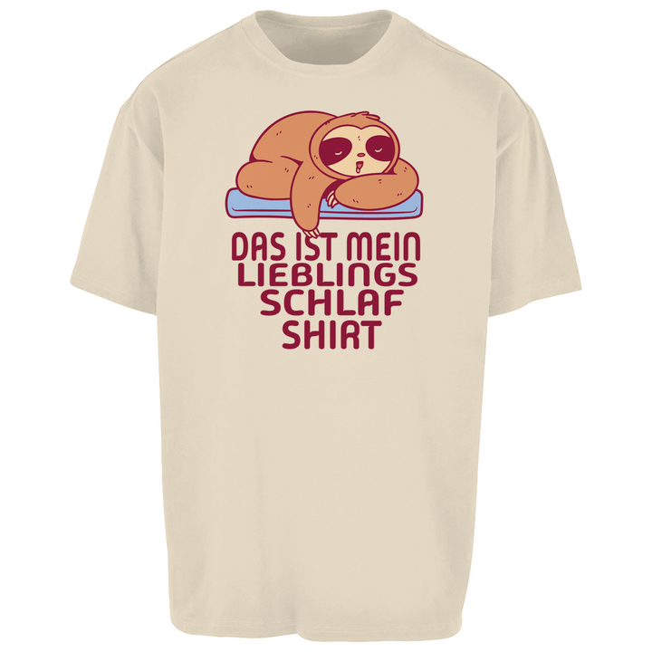 Faultier Oversize Schlafshirt