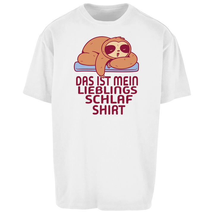 Faultier Oversize Schlafshirt