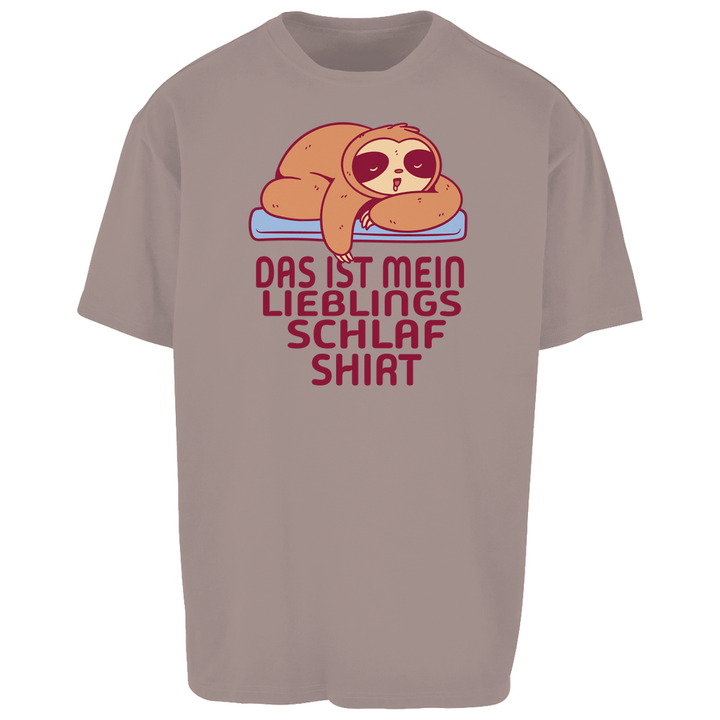 Faultier Oversize Schlafshirt
