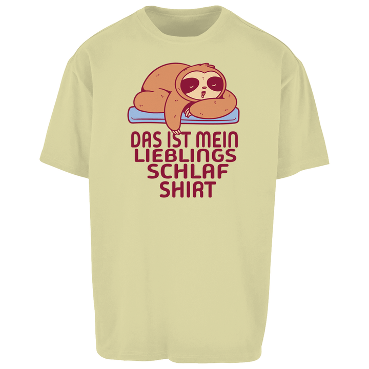 Faultier Oversize Schlafshirt