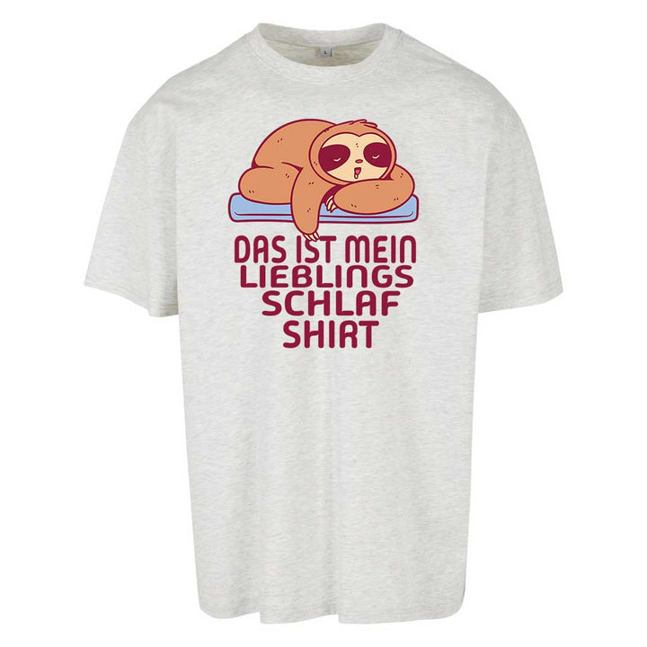 Faultier Oversize Schlafshirt
