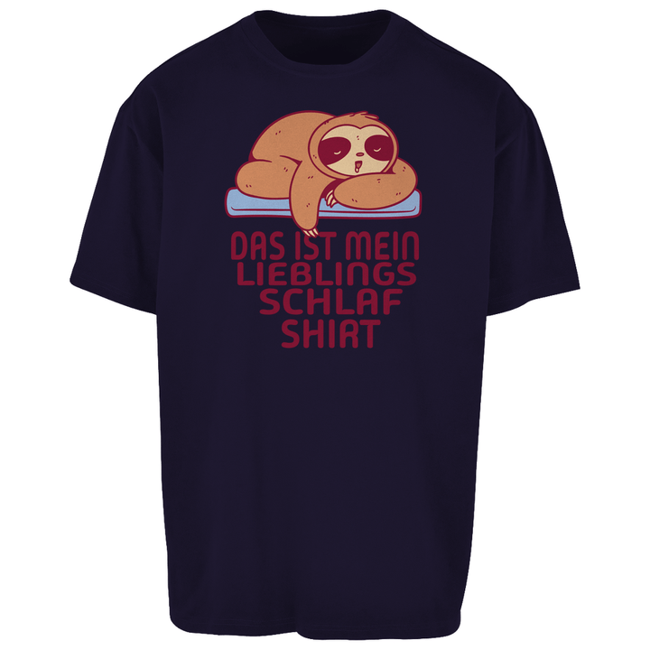 Faultier Oversize Schlafshirt