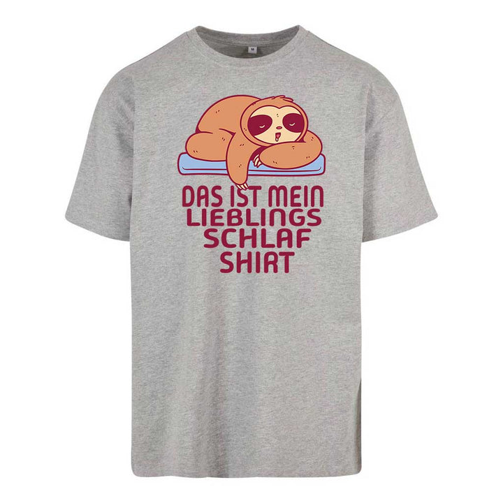 Faultier Oversize Schlafshirt
