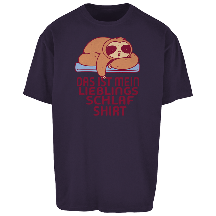 Faultier Oversize Schlafshirt
