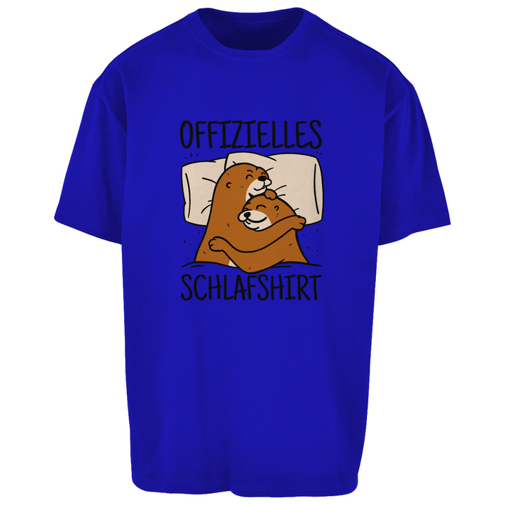 Otter Pärchen Oversize Schlafshirt
