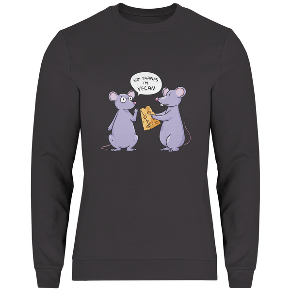Vegane Maus Comic - Herren Sweatshirt