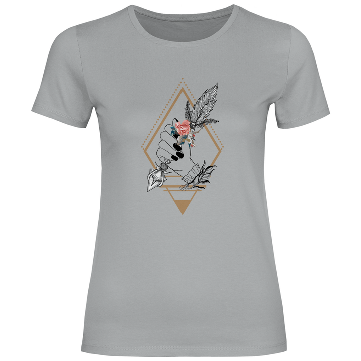 Federzauber - Damen T - Shirt - Textilzauber