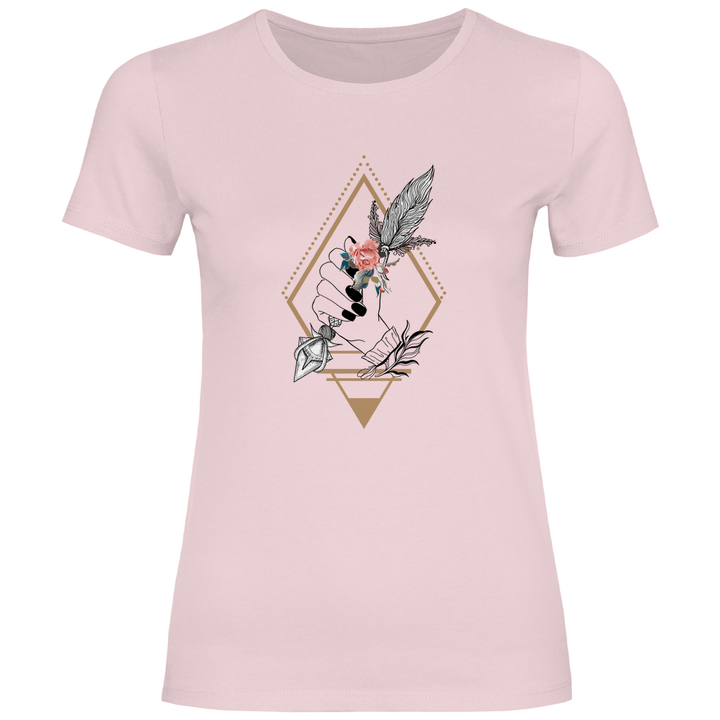 Federzauber - Damen T - Shirt - Textilzauber