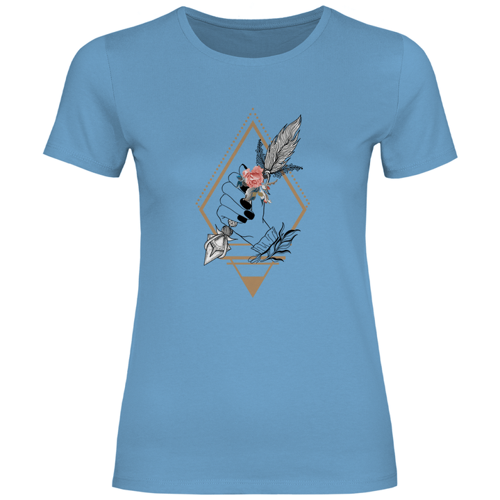 Federzauber - Damen T - Shirt - Textilzauber