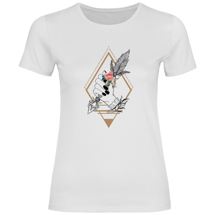 Federzauber - Damen T - Shirt - Textilzauber