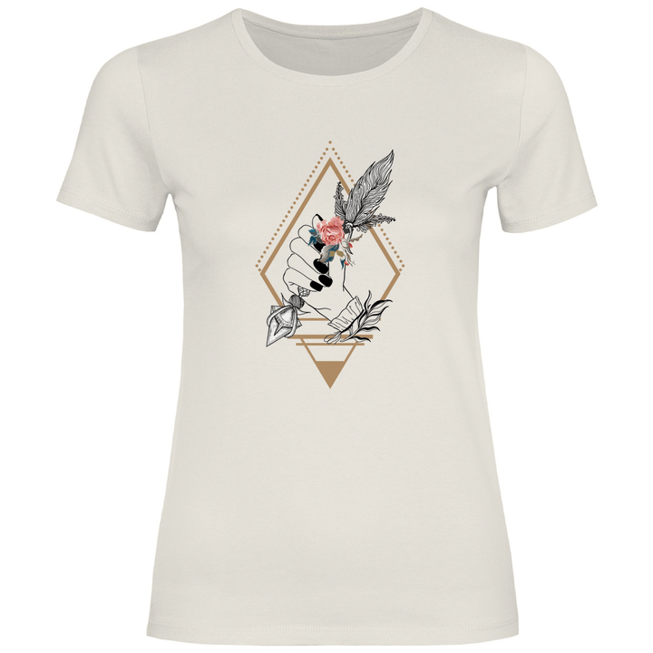 Federzauber - Damen T - Shirt - Textilzauber