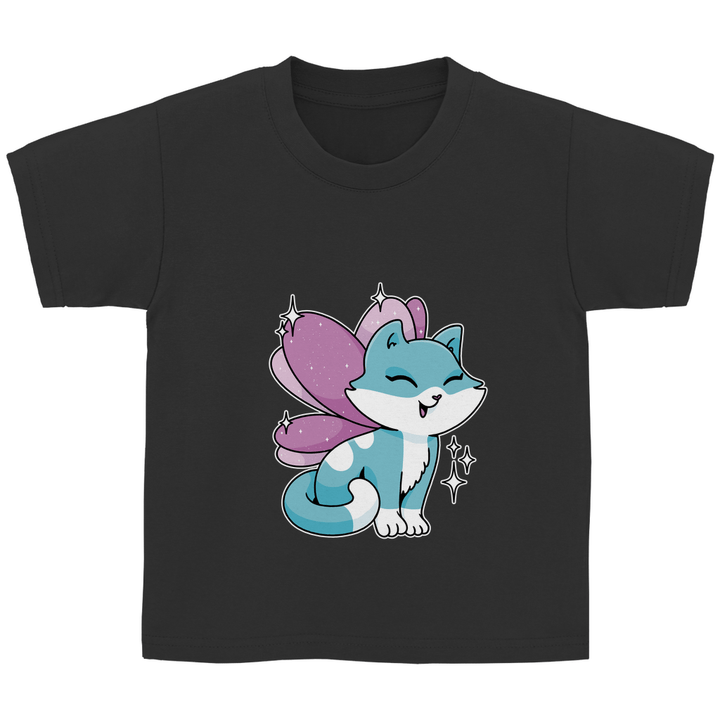 Feenkatze - Kinder T - Shirt - Textilzauber