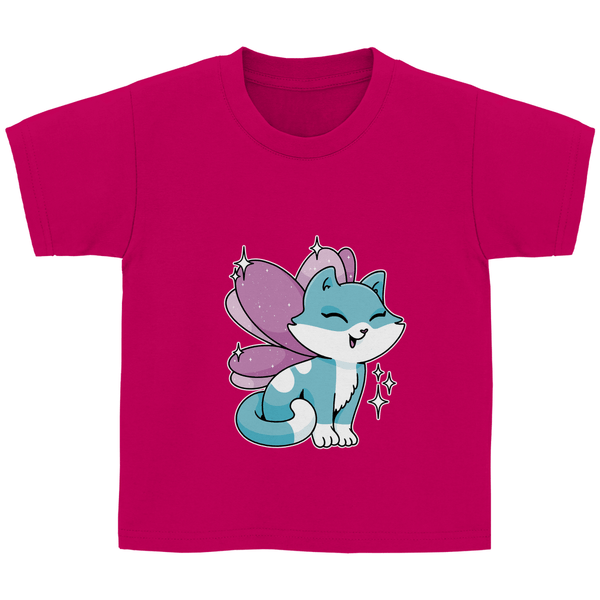 Feenkatze - Kinder T - Shirt - Textilzauber