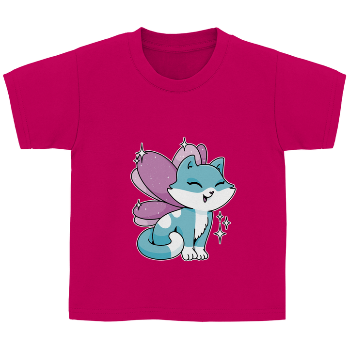 Feenkatze - Kinder T - Shirt - Textilzauber